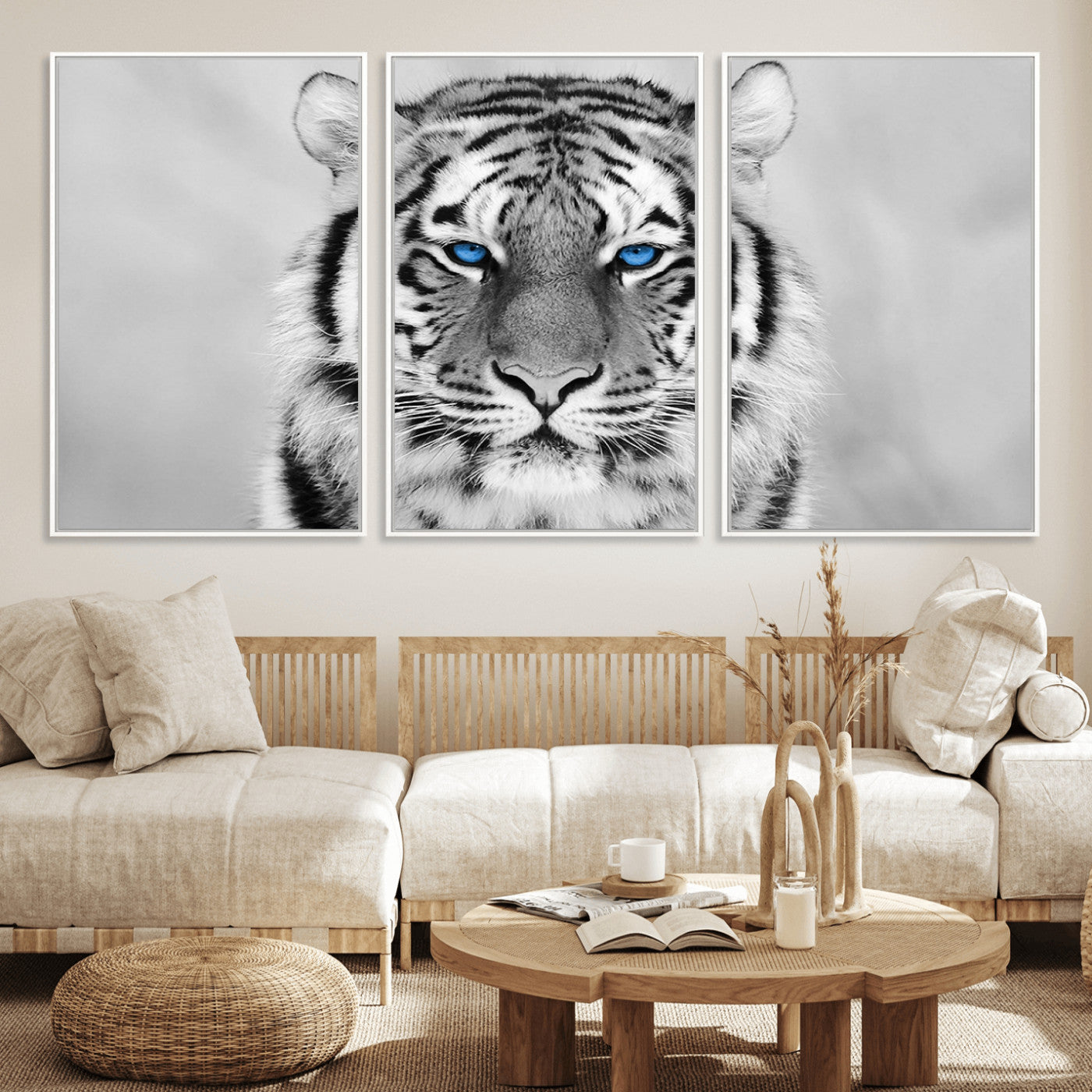 46396-MGV-CV-36X24-Tiger Canvas Artwork Wall Art Print