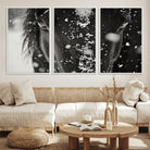 73281-MGV-CV-36X24-Winter Horse Snow Wall Art Canvas Print