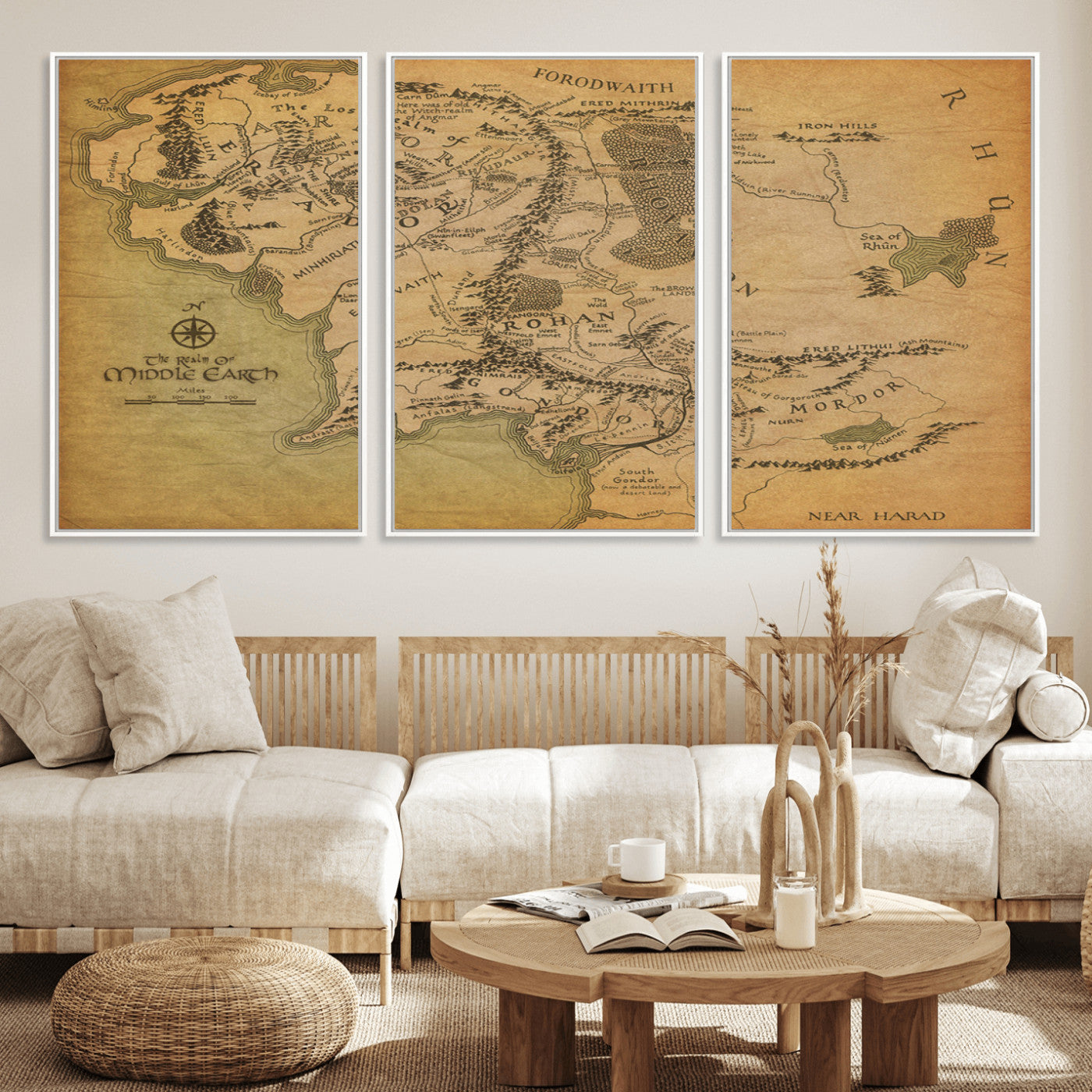 MGV-FC-60X30-3P - Push Pin World Map Canvas Print – Framed Wall Art for Couples to Track Their Travels – Anniversary