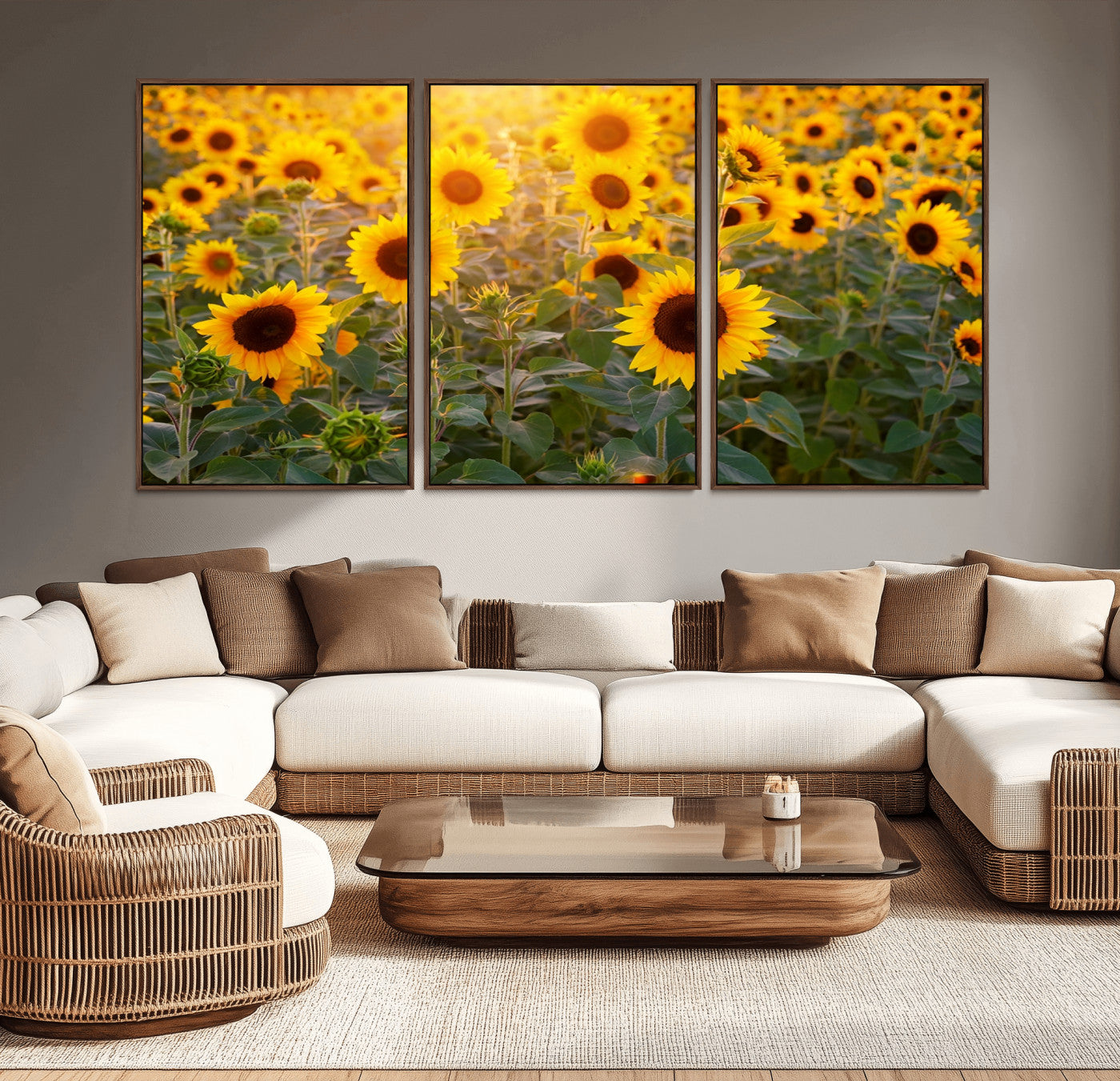 53685-MGV-CV-36X24-Sunflower Sunshine Wall Art Canvas Print