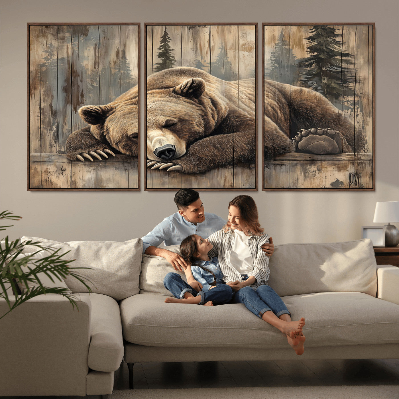 MGV-FC-60X30-3P - Wall Art Canvas Print