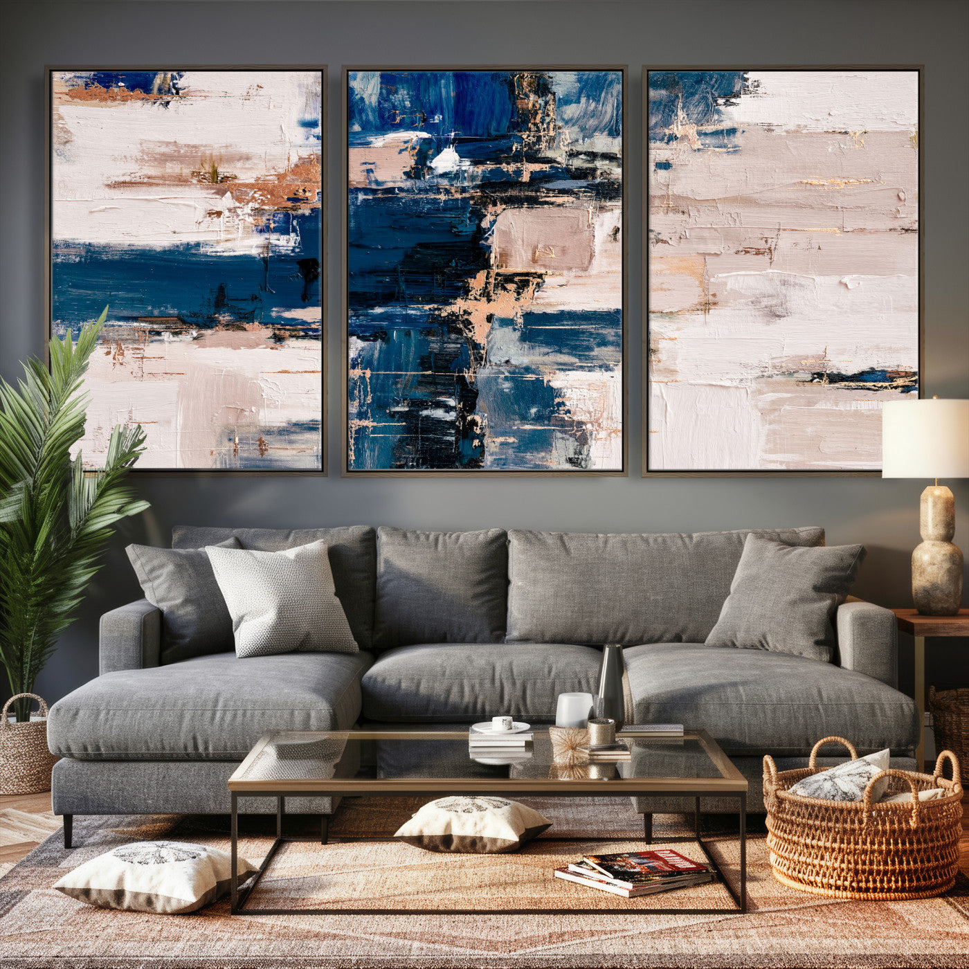 67375610-MGV-CV-36X24 - Abstract Wall Art Canvas Print