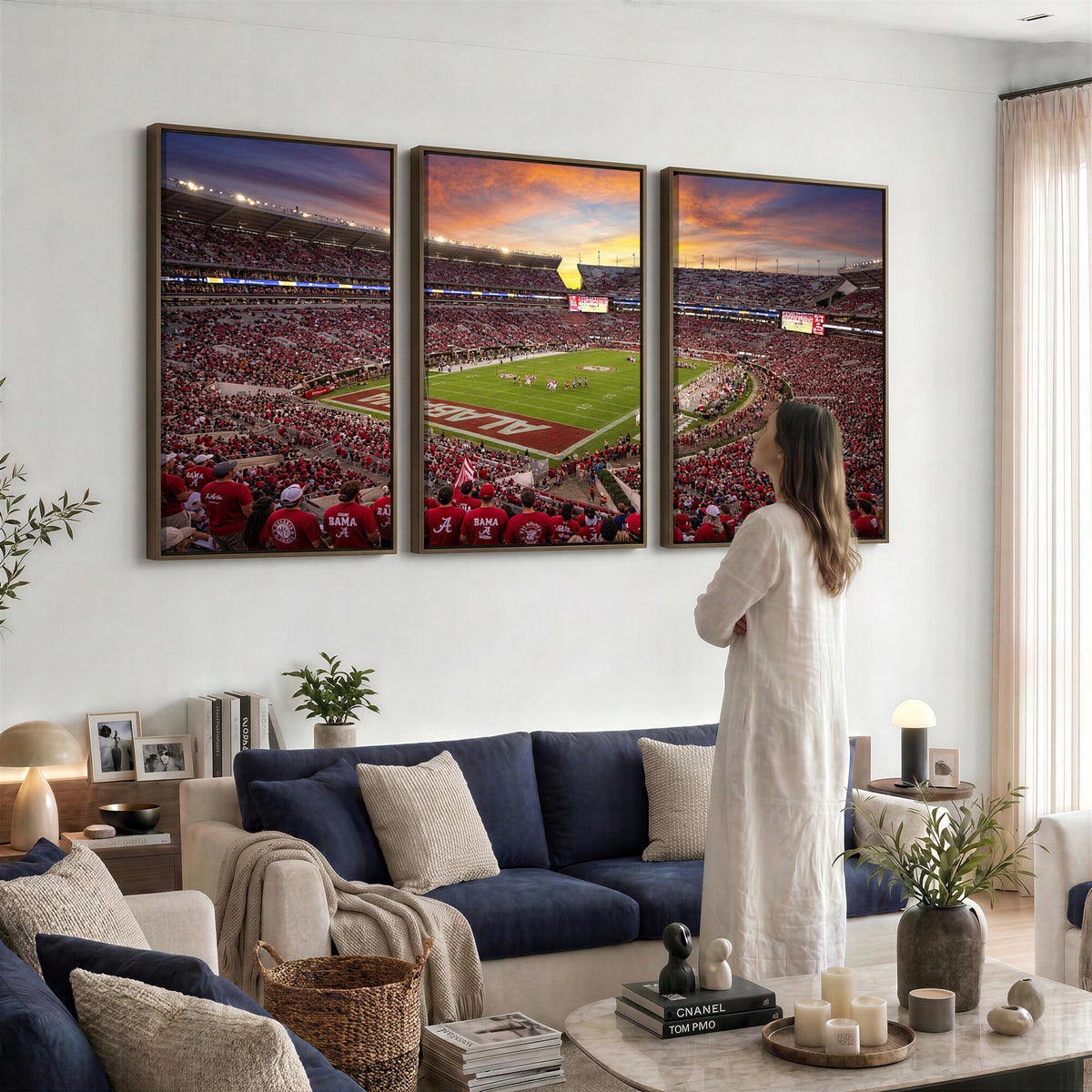 41995919-MGV-CV-36X24 - Stadium Wall Art Canvas Print