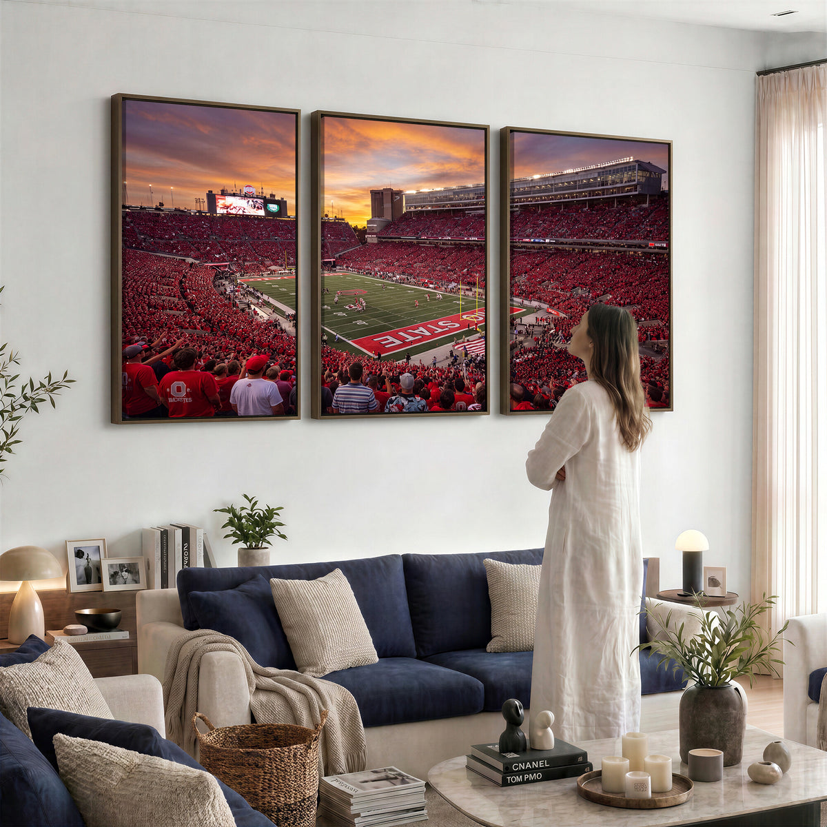 36125328-MGV-CV-36X24 - Stadium Wall Art Canvas Print