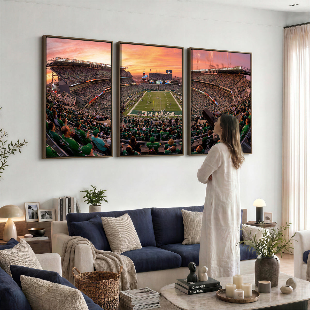 24458374-MGV-CV-36X24 - Stadium Wall Art Canvas Print