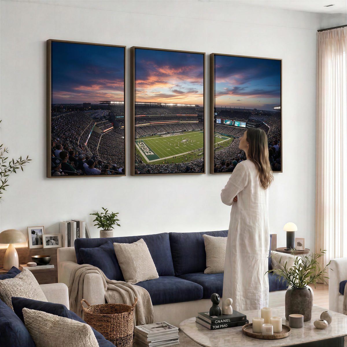 59208973-MGV-CV-36X24 - Stadium Wall Art Canvas Print