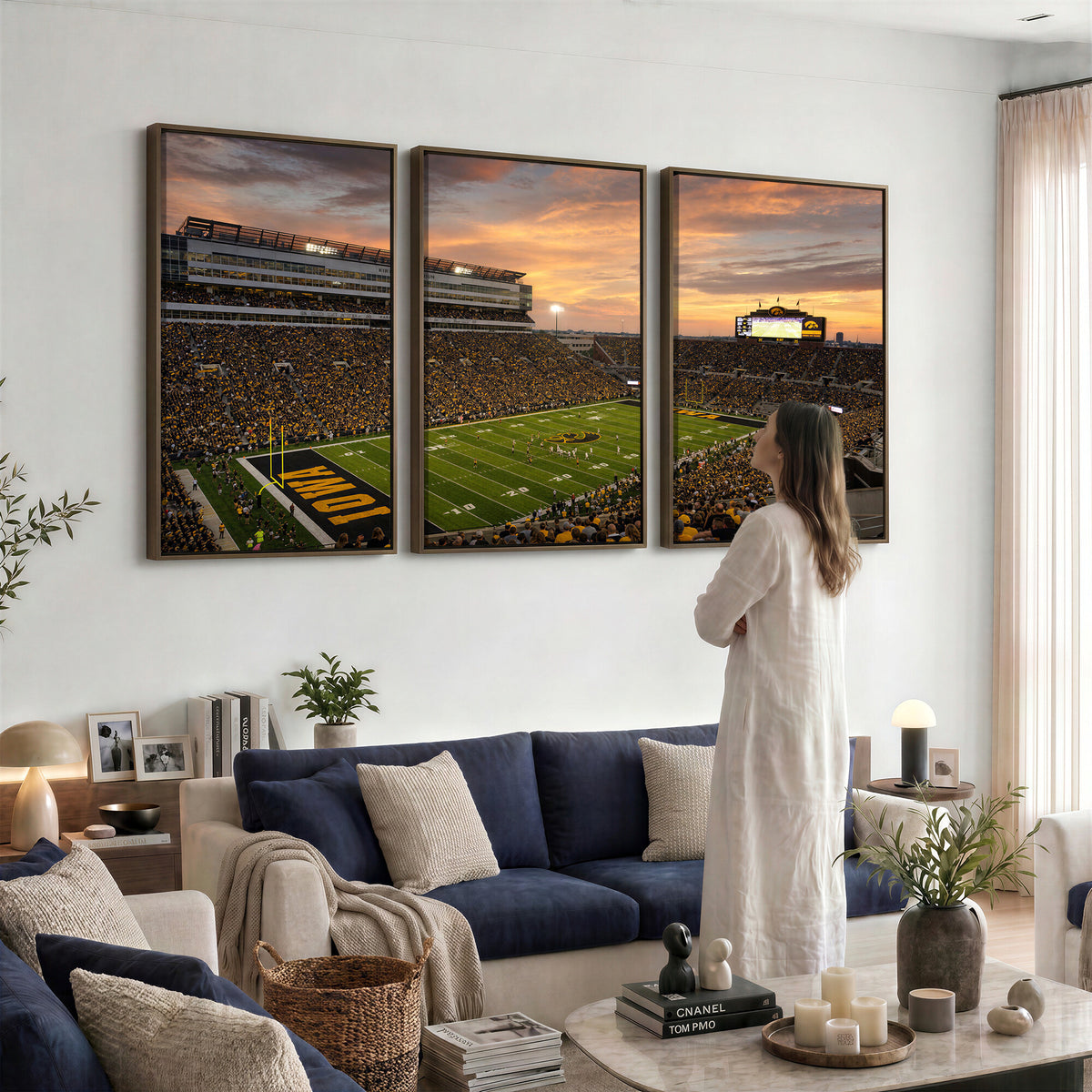 84993181-MGV-CV-36X24 - Stadium Wall Art Canvas Print