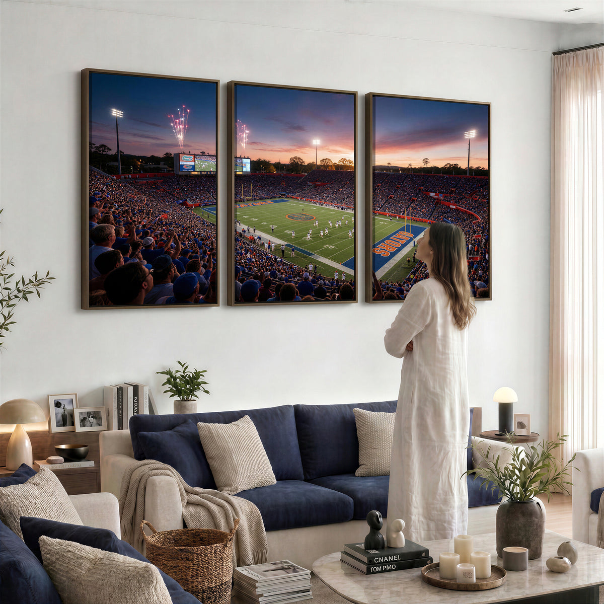 42817292-MGV-CV-36X24 - Stadium Wall Art Canvas Print