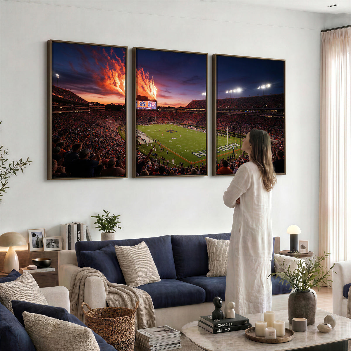 30686080-MGV-CV-36X24 - Stadium Wall Art Canvas Print