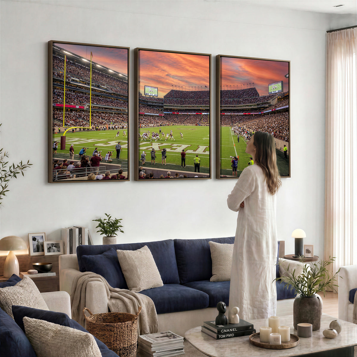 80055809-MGV-CV-36X24 - Stadium Wall Art Canvas Print