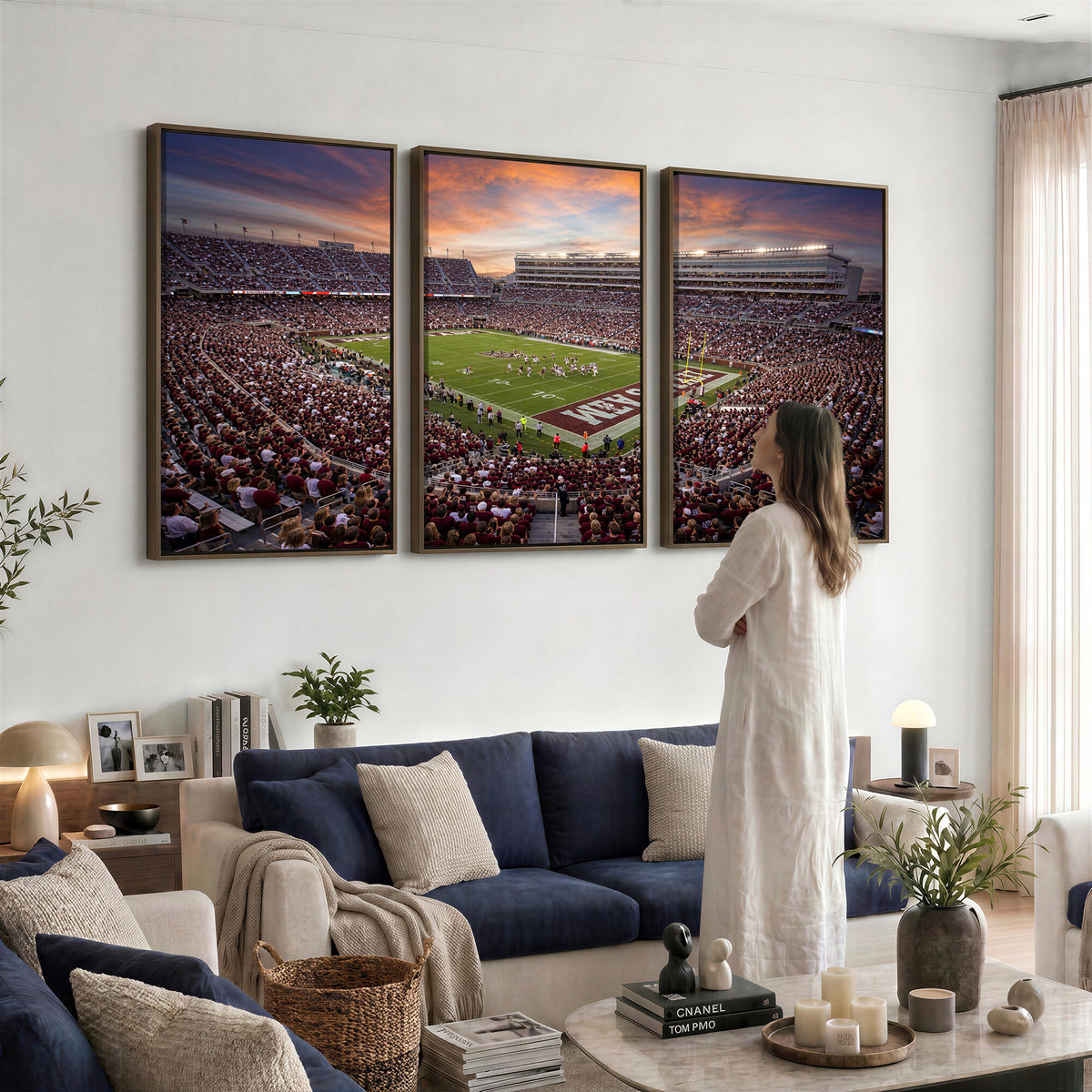 66624578-MGV-CV-36X24 - Stadium Wall Art Canvas Print