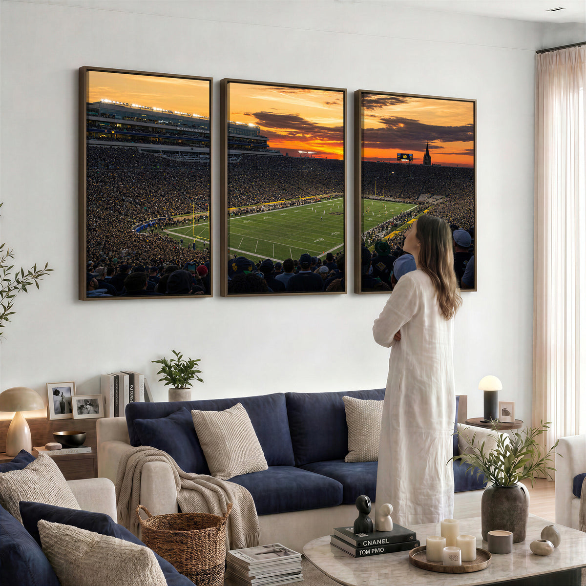 73585402-MGV-CV-36X24 - Stadium Wall Art Canvas Print