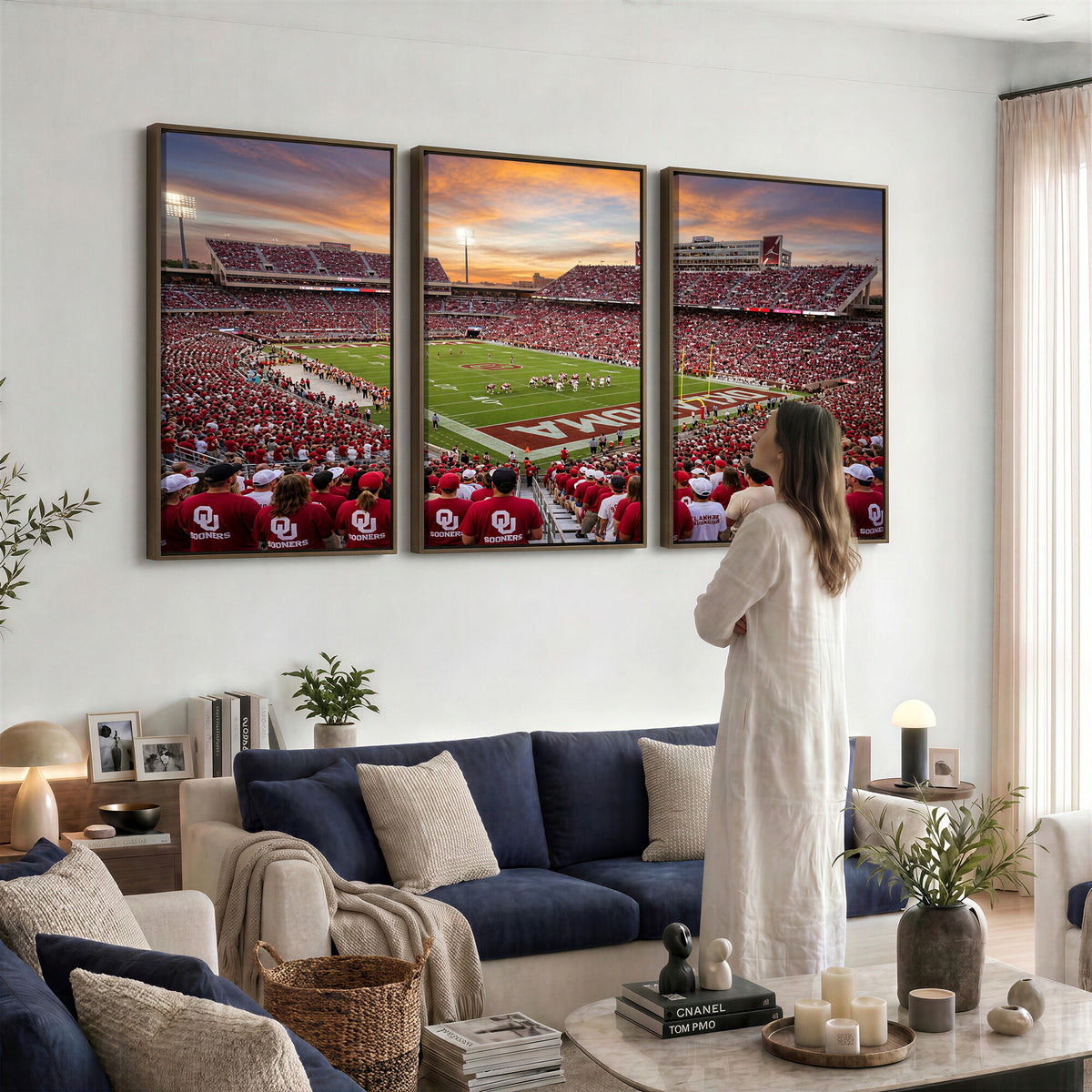 92718741-MGV-CV-36X24 - Stadium Wall Art Canvas Print