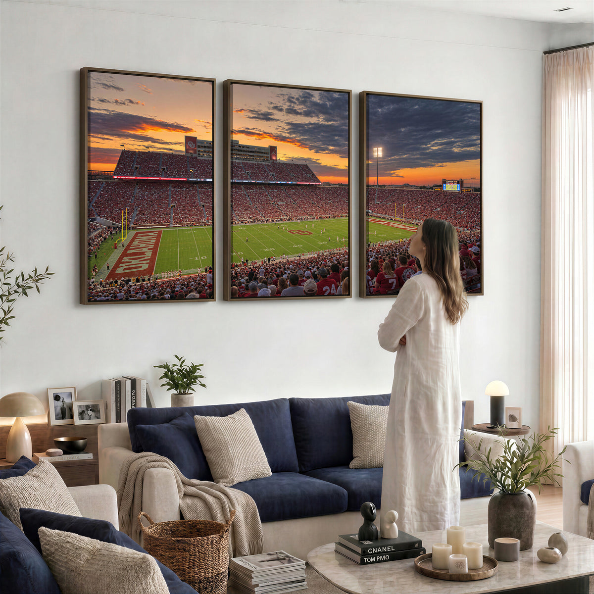 75444407-MGV-CV-36X24 - Stadium Wall Art Canvas Print