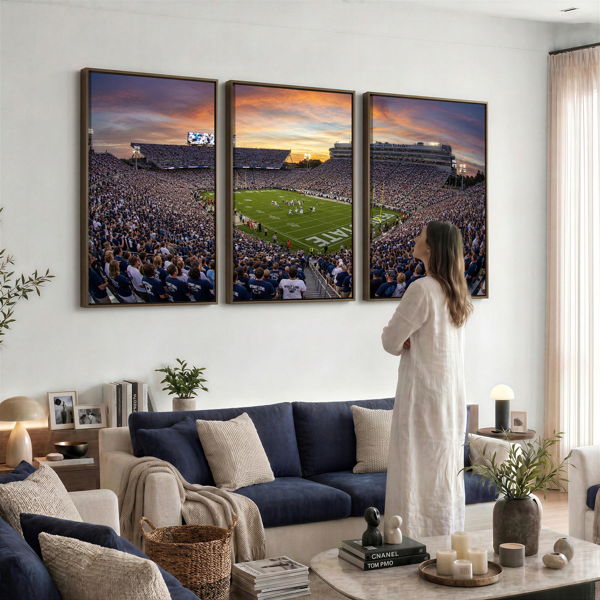29008668-MGV-CV-36X24 - Stadium Wall Art Canvas Print