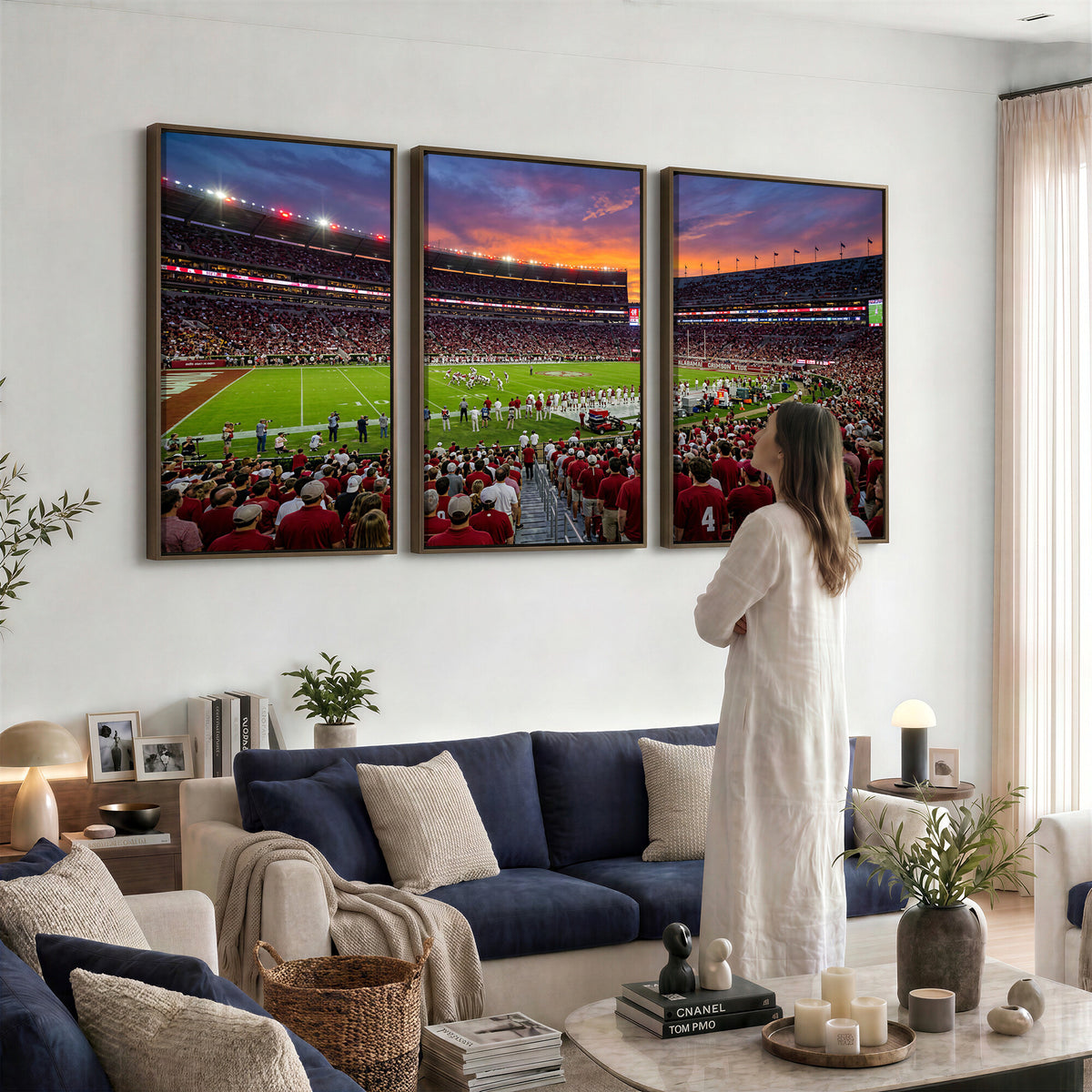 47822048-MGV-CV-36X24 - Stadium Wall Art Canvas Print