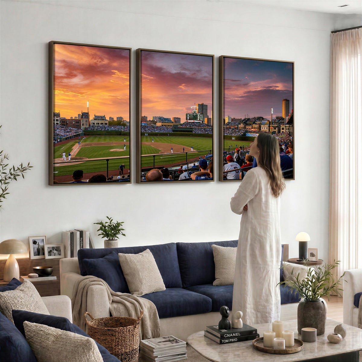 94073020-MGV-CV-36X24 - Stadium Wall Art Canvas Print