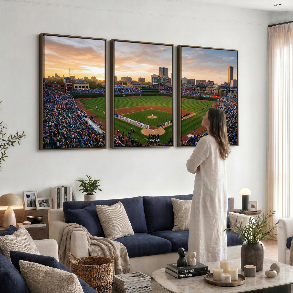 76885212-MGV-CV-36X24 - Stadium Wall Art Canvas Print
