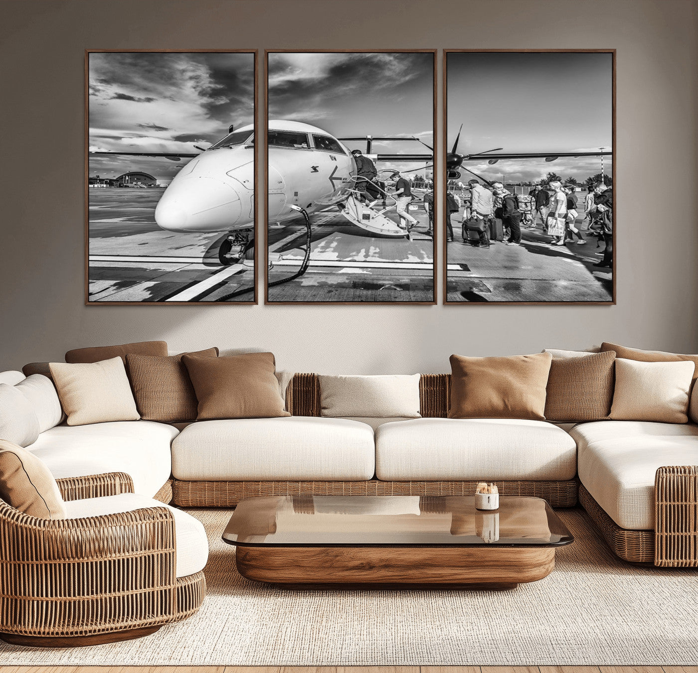 MGV-FC-60X30-3P - Planet Wall Art Canvas Print