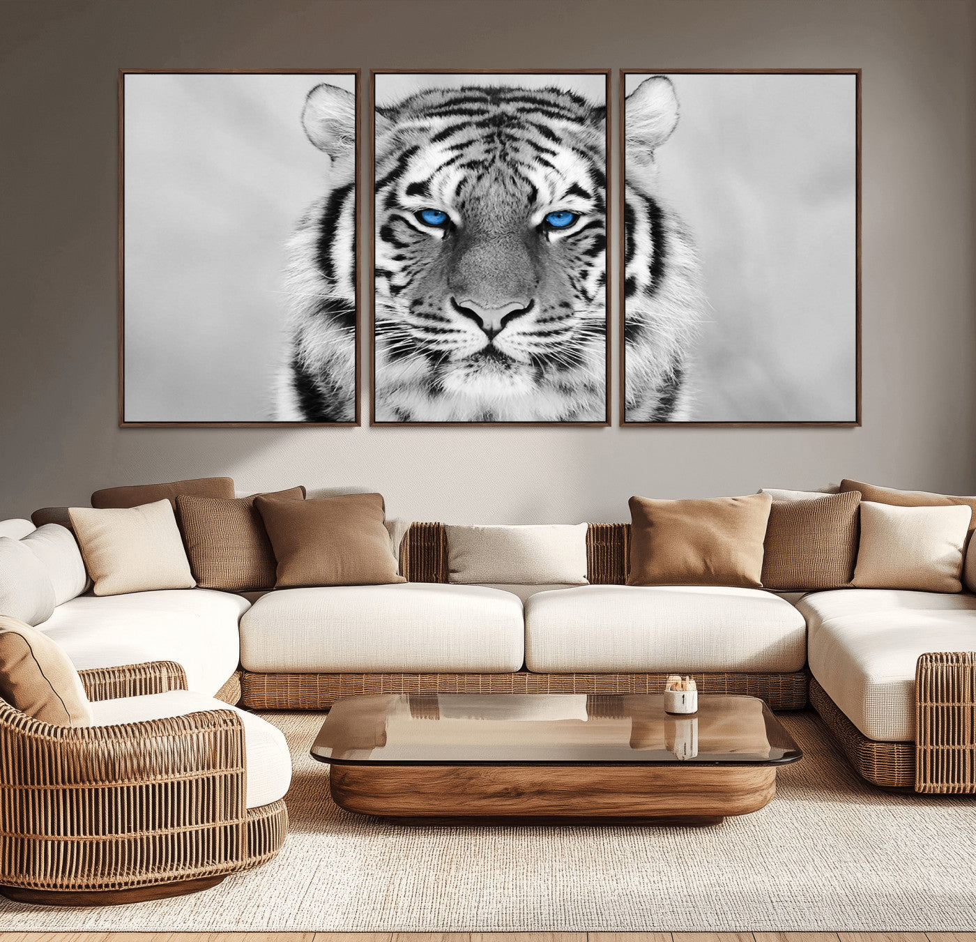 46396-MGV-CV-36X24-Tiger Canvas Artwork Wall Art Print