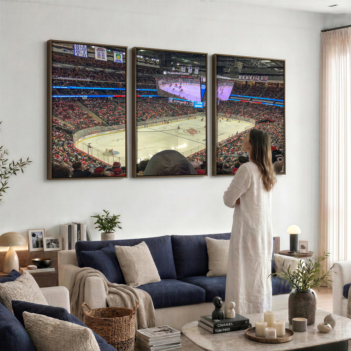 29638-MGV-CV-36X24 - Prudential Center Newark New Jersey Devils Hockey Stadium