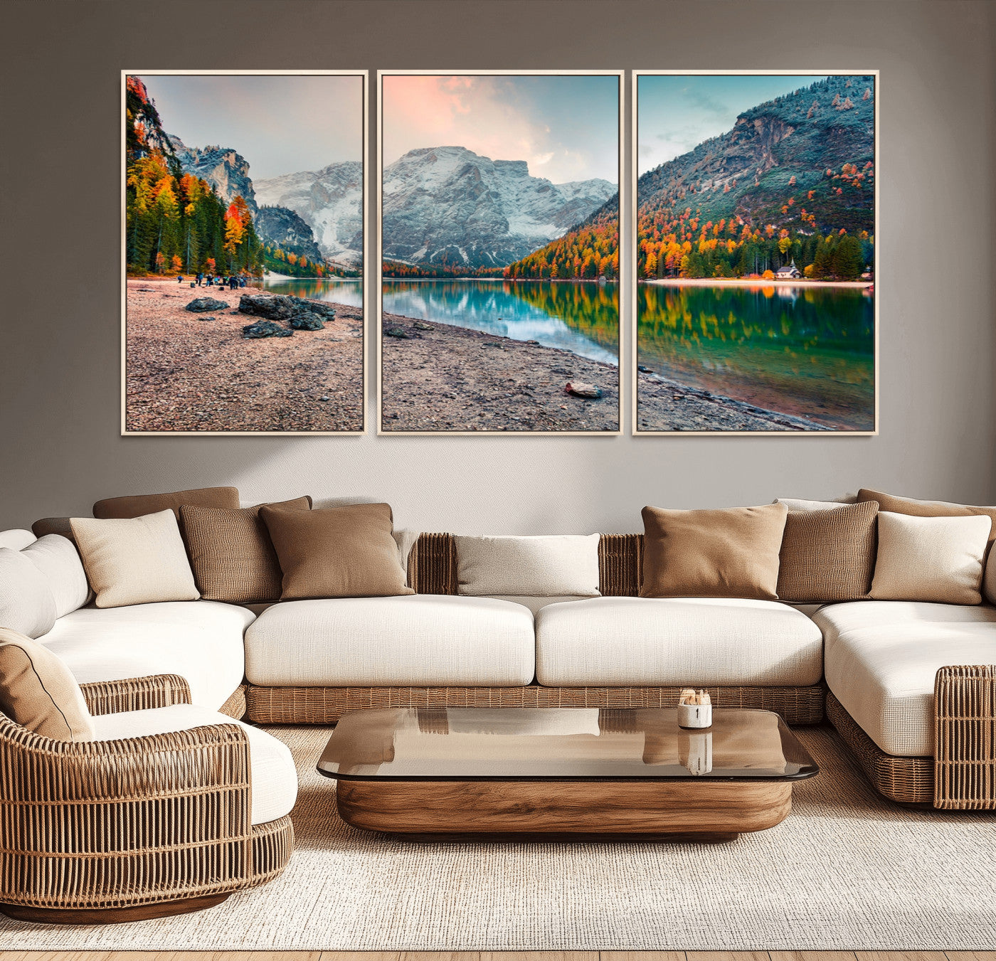 MGV-FC-60X30-3P - Spectacular Autumn Wall Art Canvas Print
