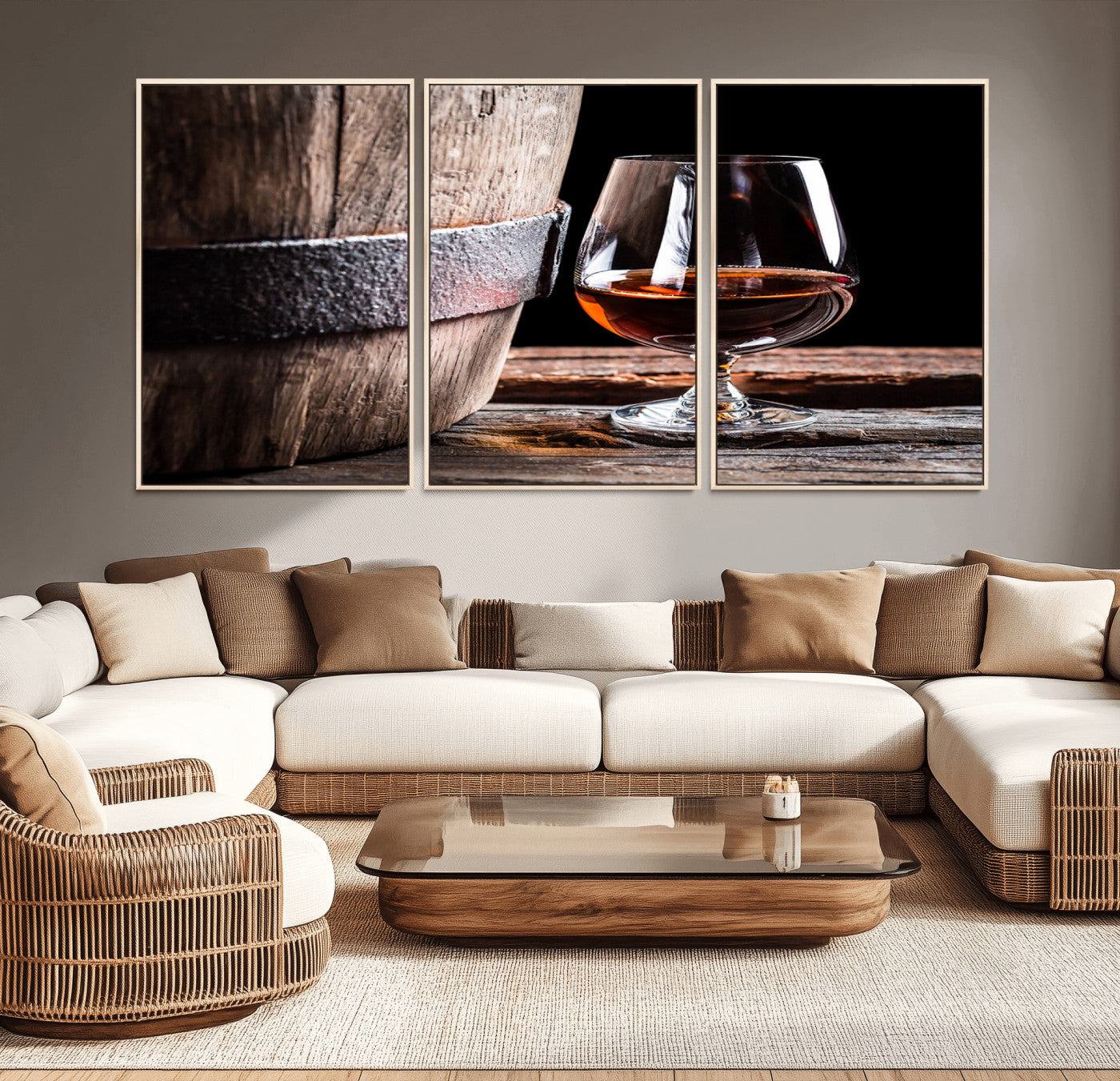 55599-MGV-CV-36X24-Scots Whiskey Wall Art Canvas Print