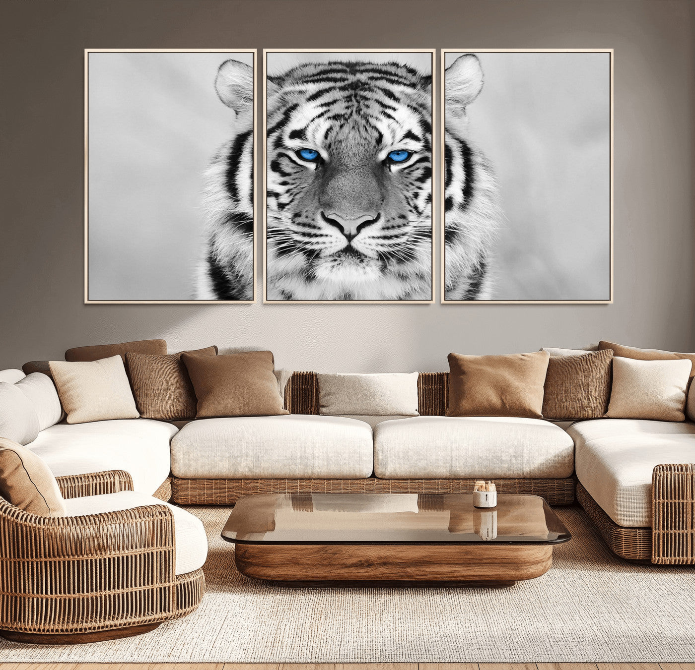 46396-MGV-CV-36X24-Tiger Canvas Artwork Wall Art Print