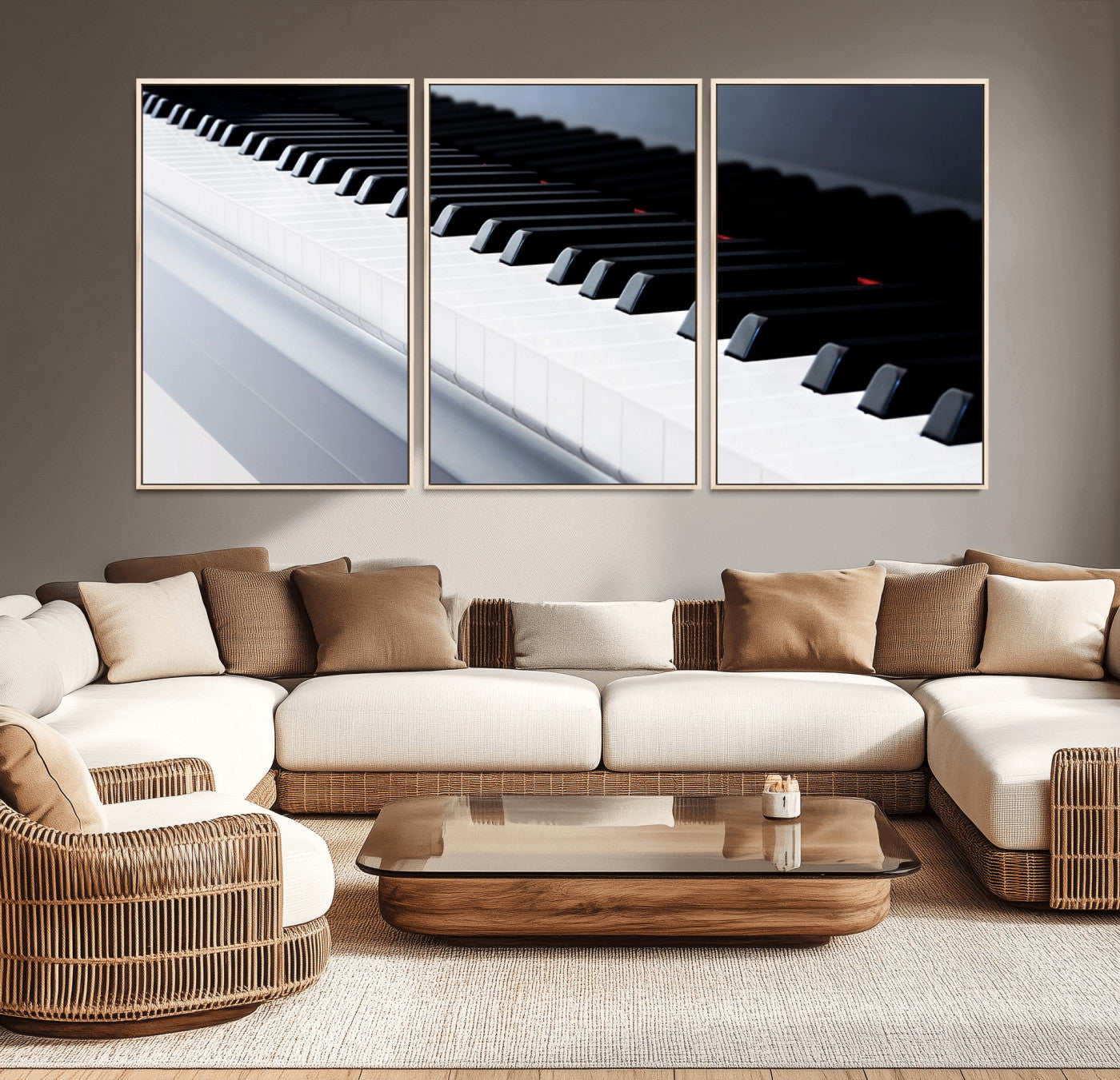 73351-MGV-CV-36X24-Piano Artwork Canvas Wall Art Print