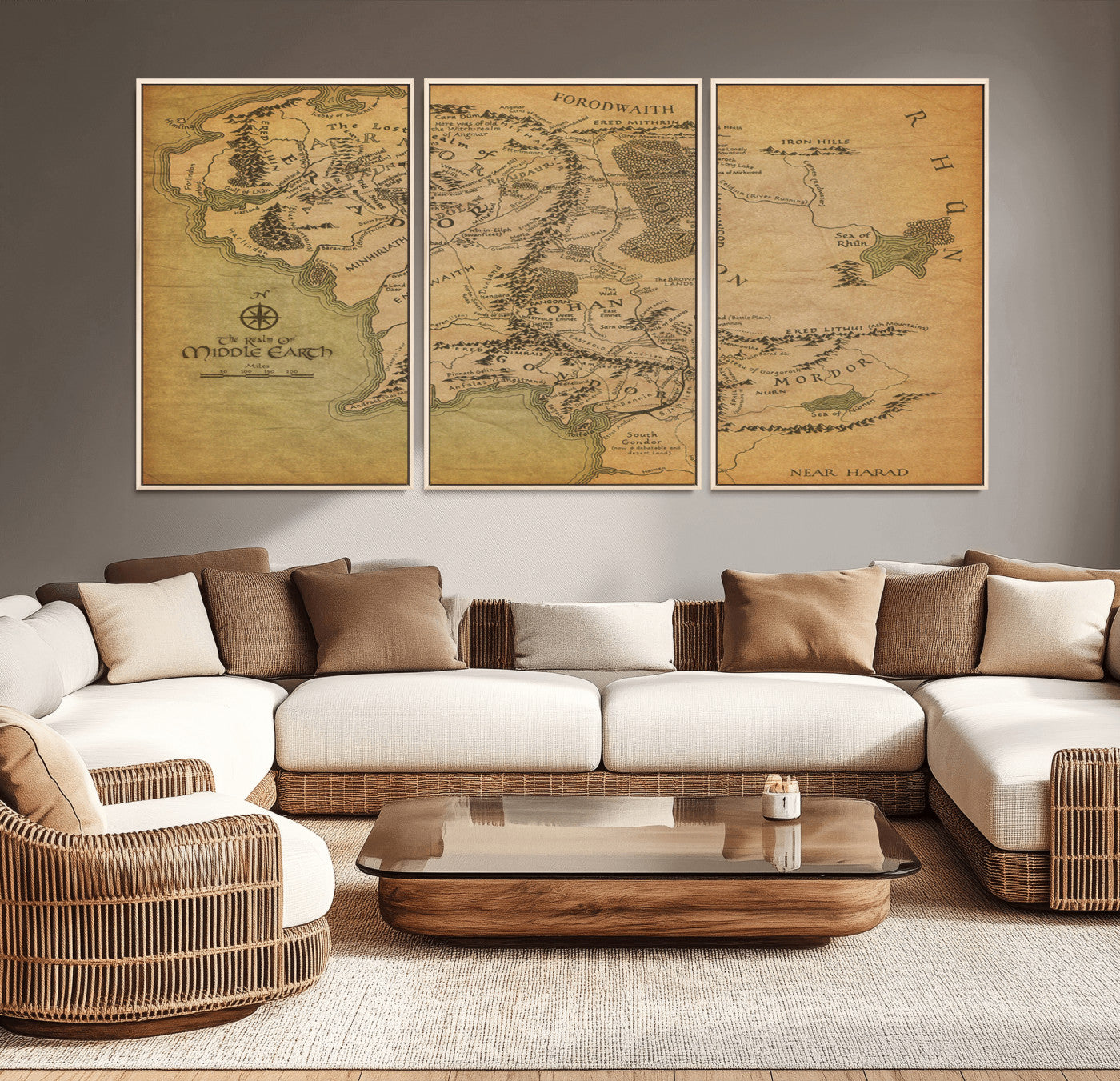 MGV-FC-60X30-3P - Push Pin World Map Canvas Print – Framed Wall Art for Couples to Track Their Travels – Anniversary
