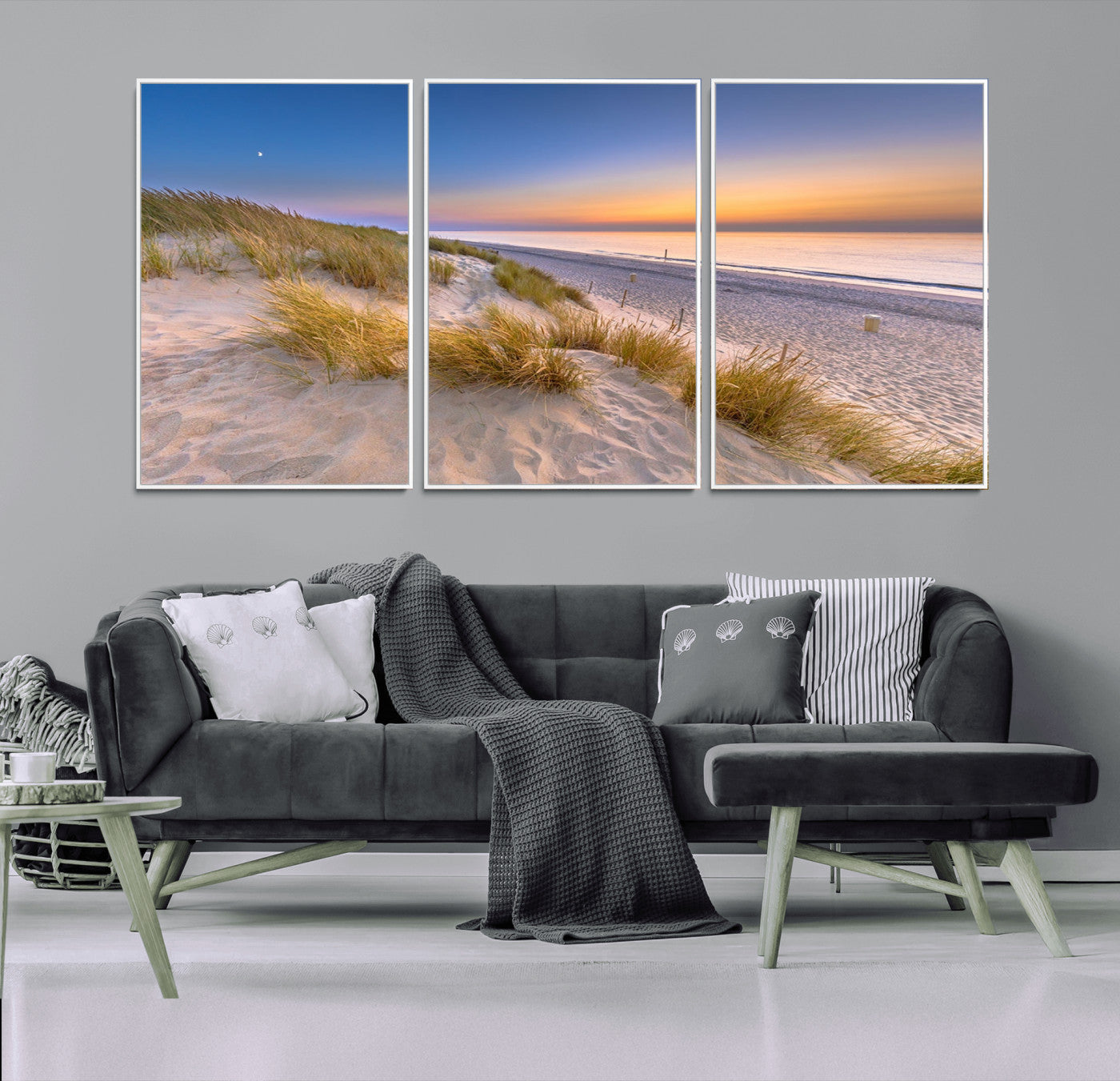 79397-MGV-CV-36X24-Sunrise On The Beach Wall Art Canvas Print