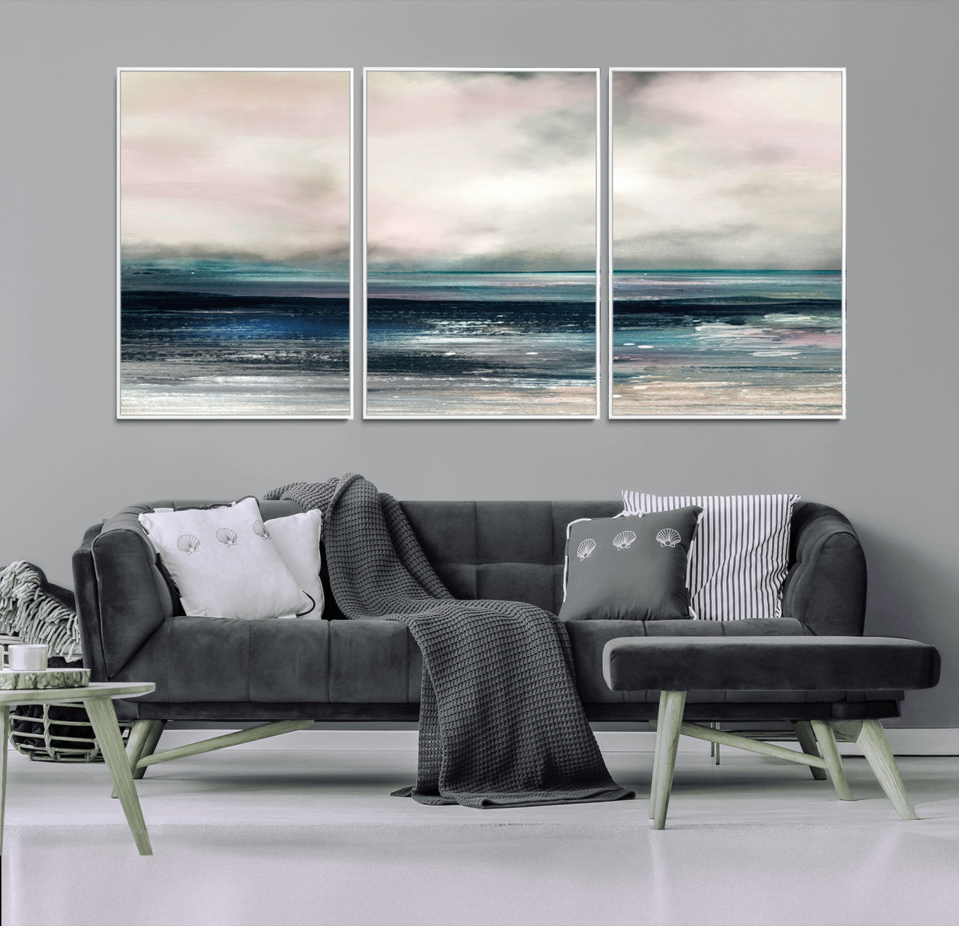 MGV-FC-60X30-3P - Contemporary Abstract Wall Art Canvas Print