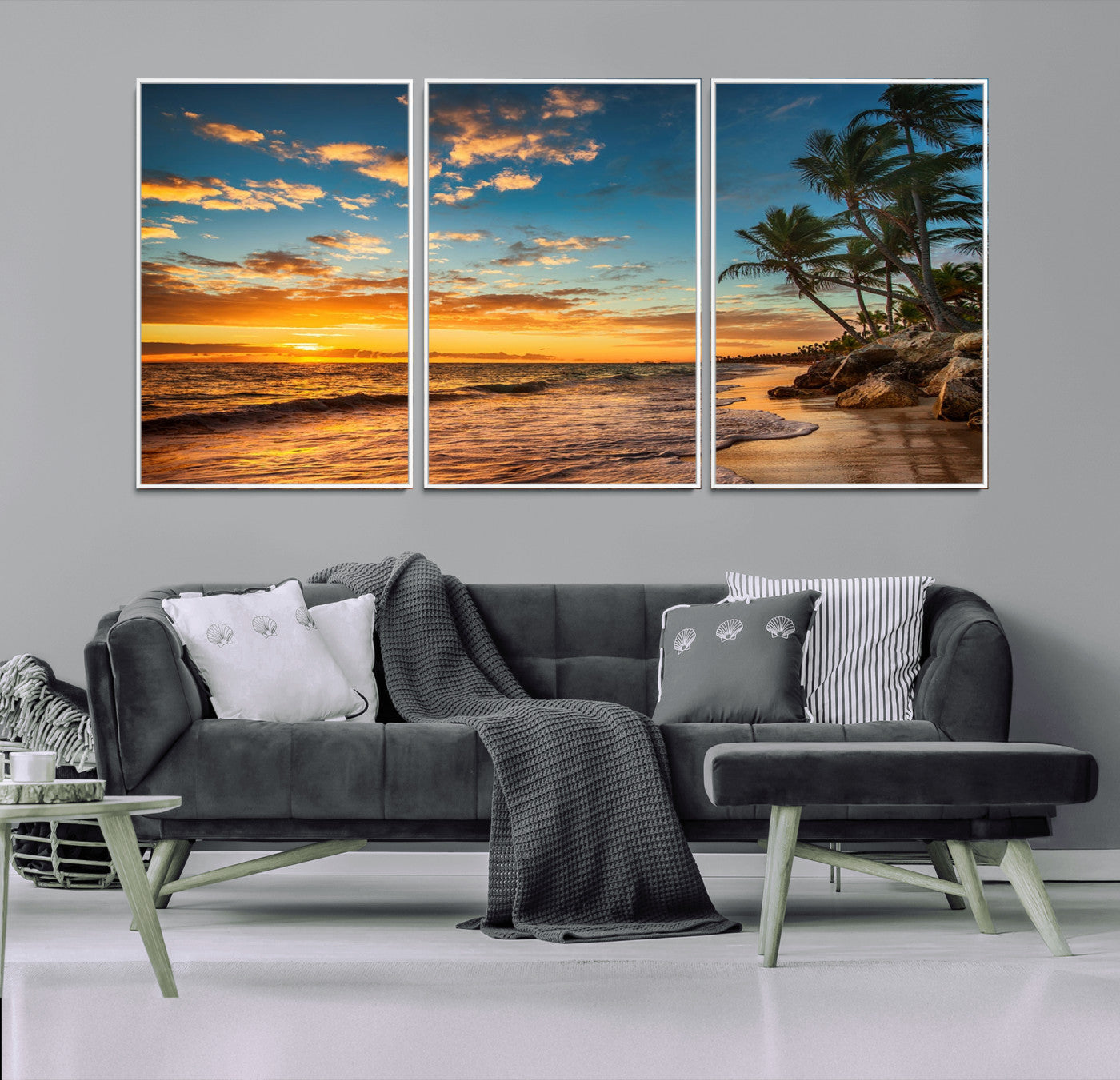 MGV-FC-60X30-3P - Sunset Wall Art Canvas Print