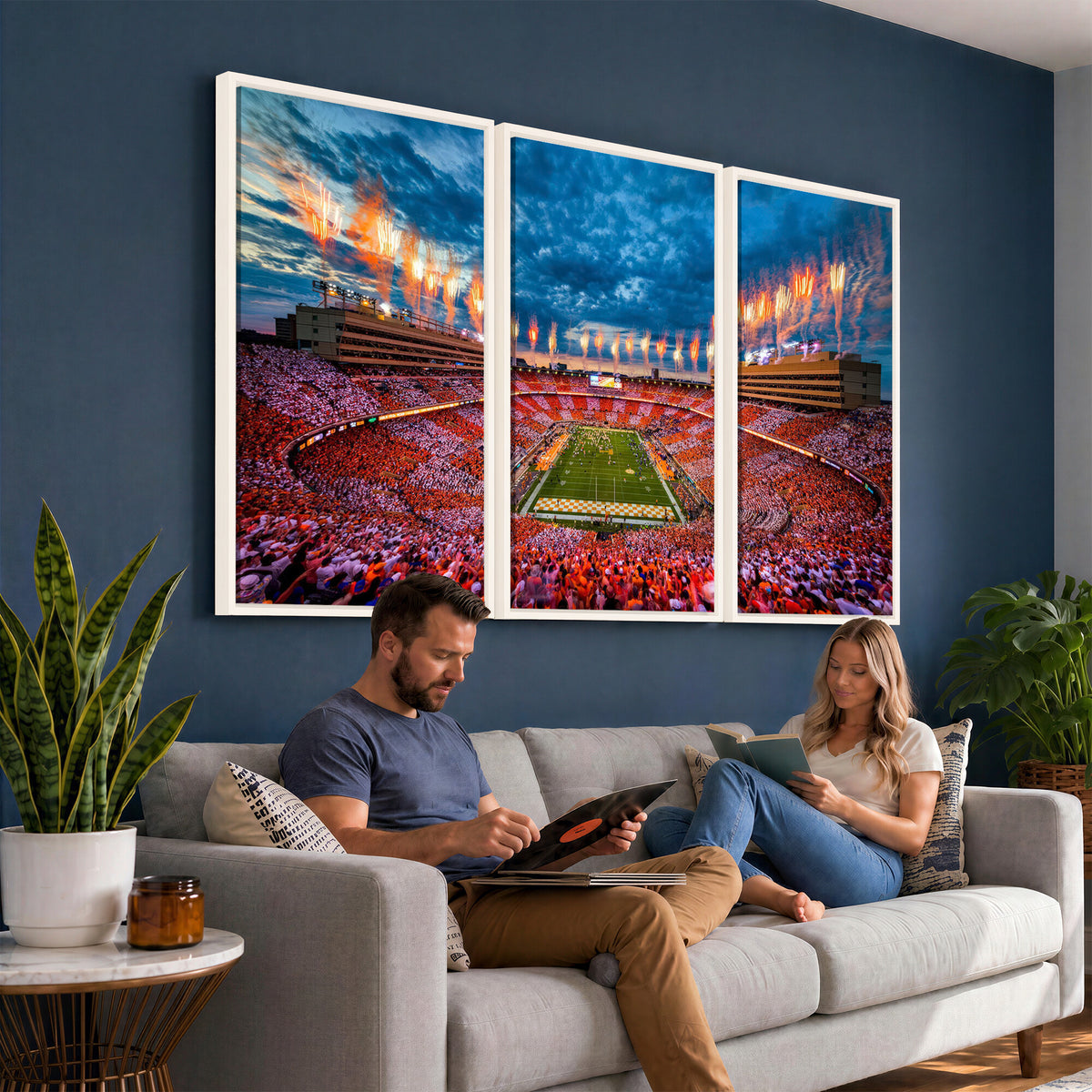 94266219-MGV-CV-36X24 - Tennessee Neyland Stadium Wall Art, Sports Arena Canvas