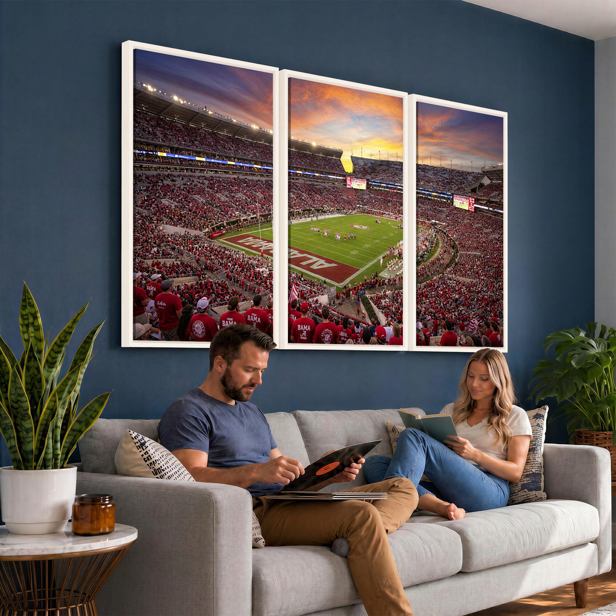 41995919-MGV-CV-36X24 - Stadium Wall Art Canvas Print