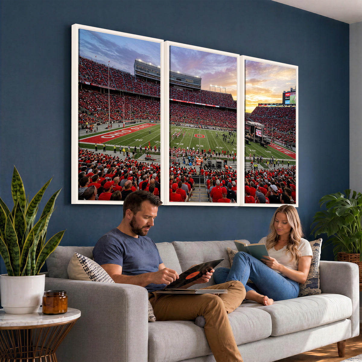 23196993-MGV-CV-36X24 - Stadium Wall Art Canvas Print