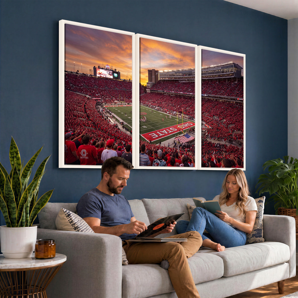 36125328-MGV-CV-36X24 - Stadium Wall Art Canvas Print