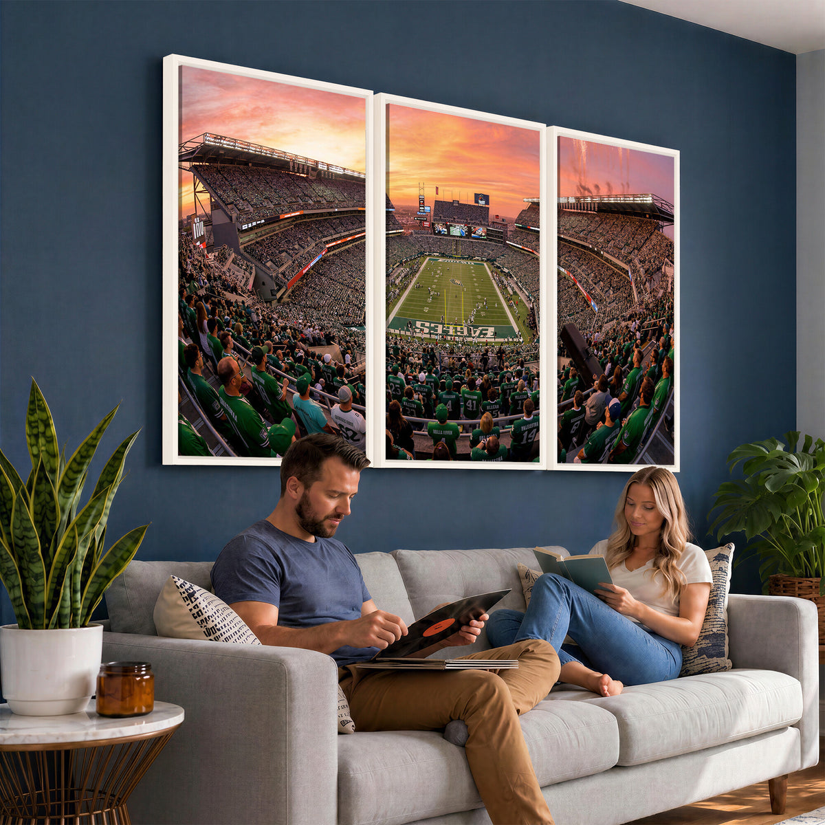 24458374-MGV-CV-36X24 - Stadium Wall Art Canvas Print
