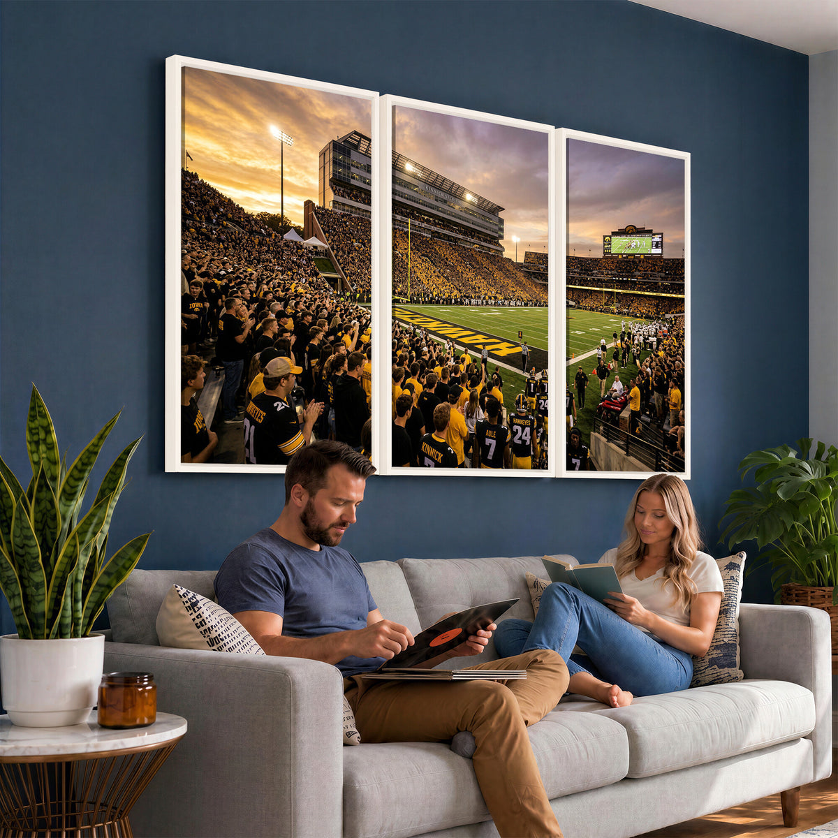 60847729-MGV-CV-36X24 - Stadium Wall Art Canvas Print