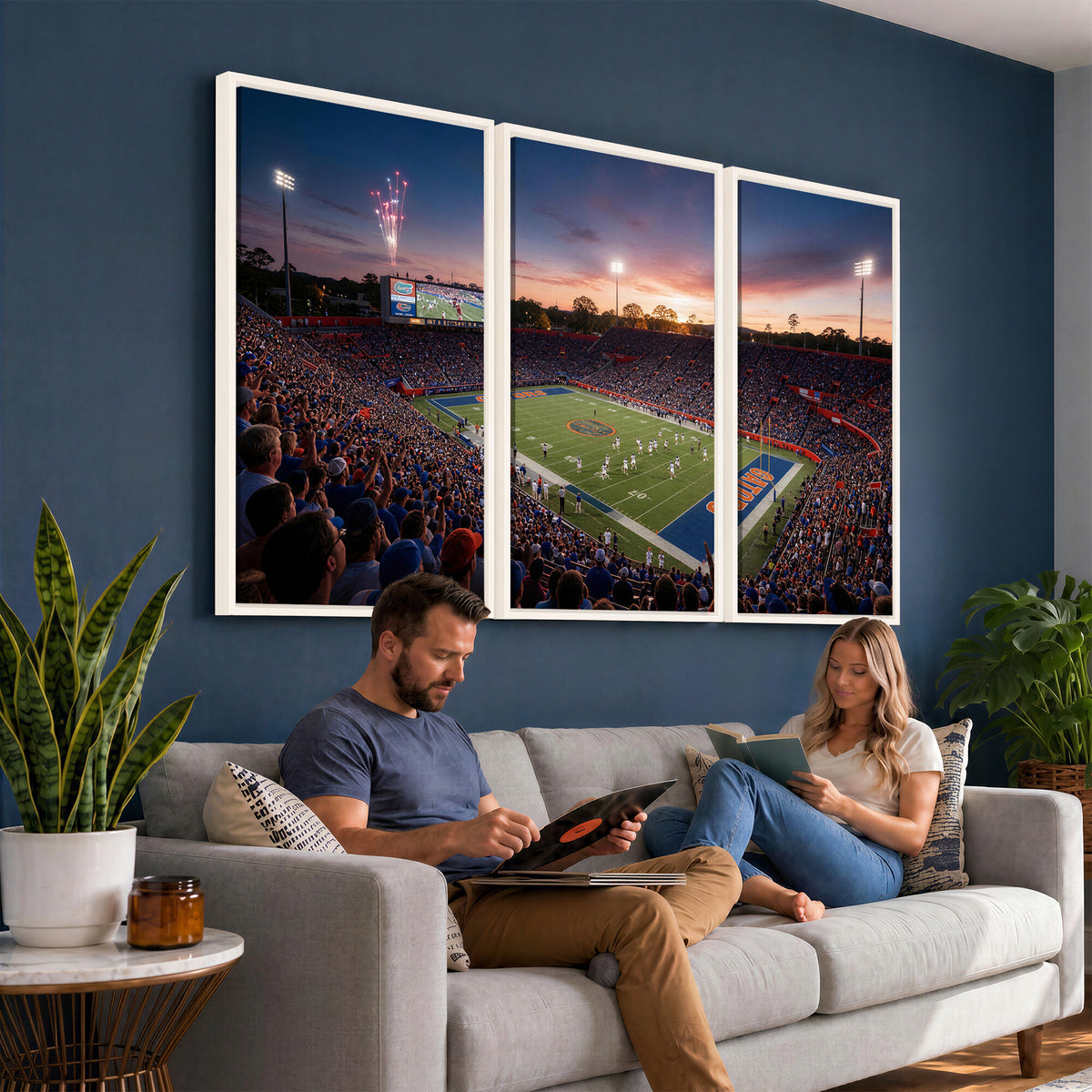 42817292-MGV-CV-36X24 - Stadium Wall Art Canvas Print