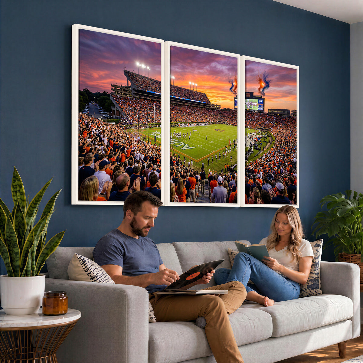 77756715-MGV-CV-36X24 - Stadium Wall Art Canvas Print