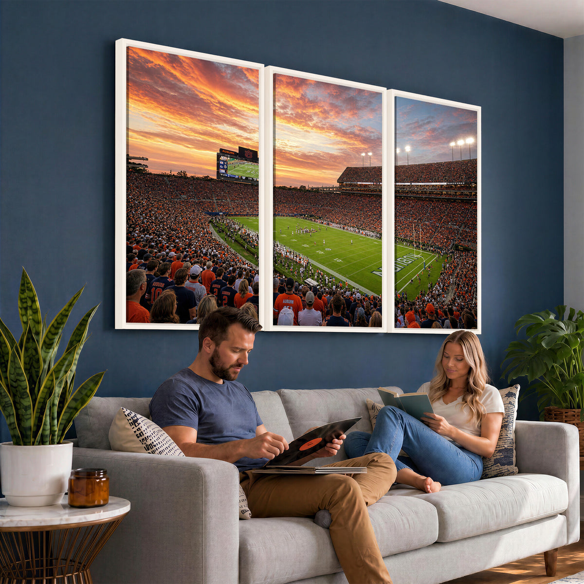 28631591-MGV-CV-36X24 - Stadium Wall Art Canvas Print