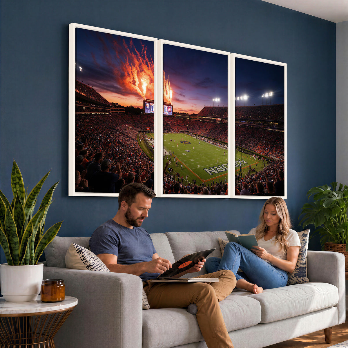 30686080-MGV-CV-36X24 - Stadium Wall Art Canvas Print