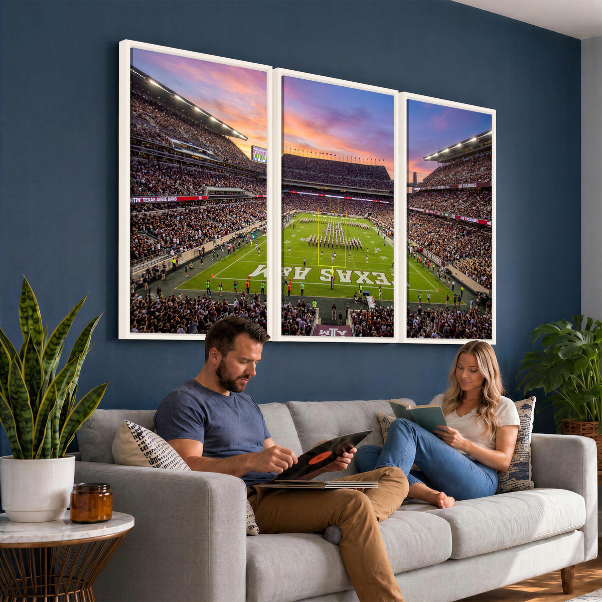 65952219-MGV-CV-36X24 - Stadium Wall Art Canvas Print