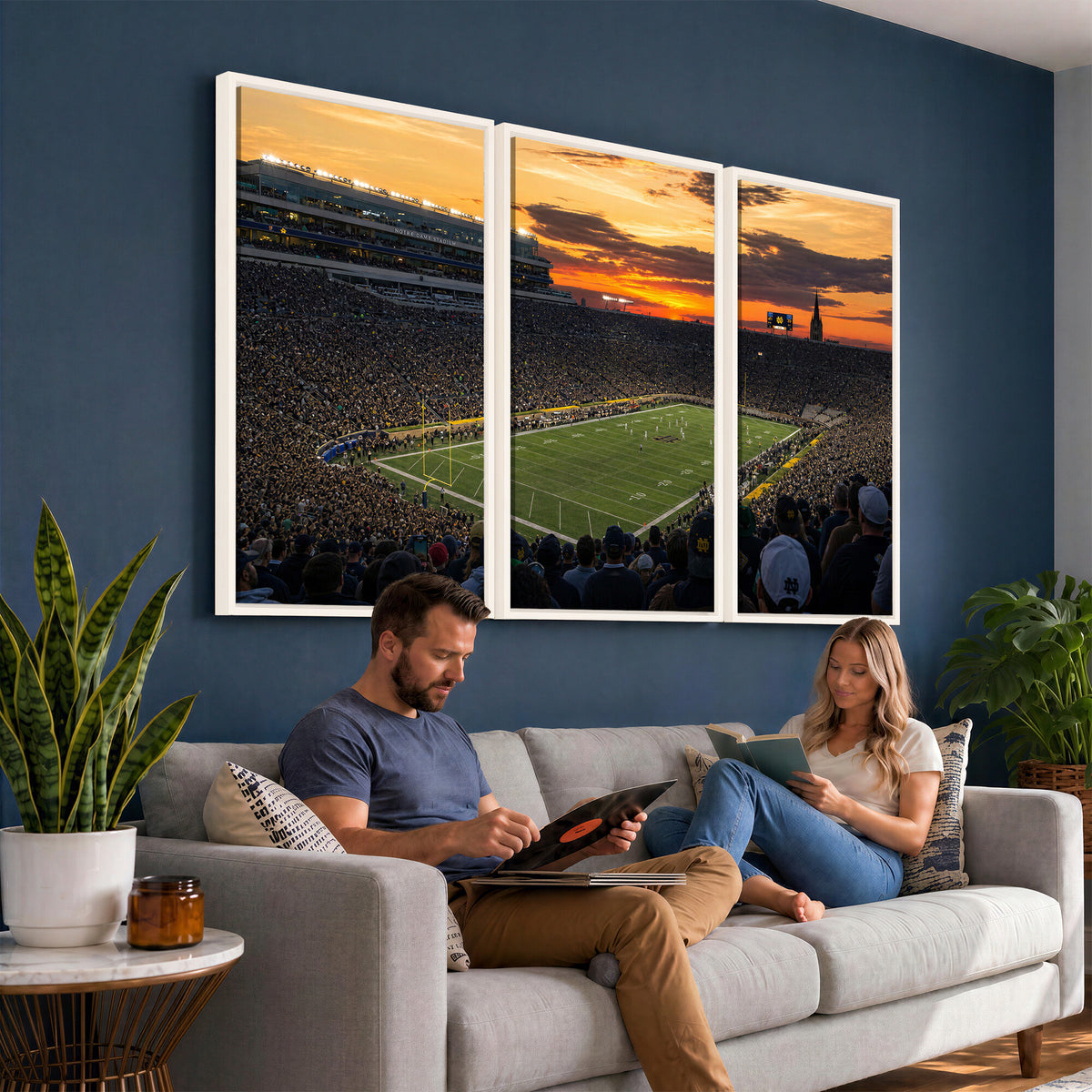 73585402-MGV-CV-36X24 - Stadium Wall Art Canvas Print