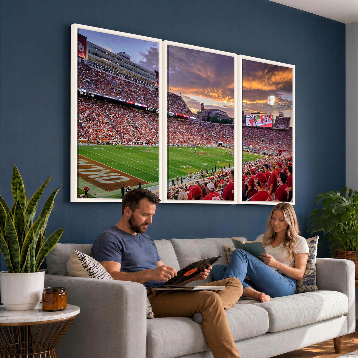 47794729-MGV-CV-36X24 - Stadium Wall Art Canvas Print
