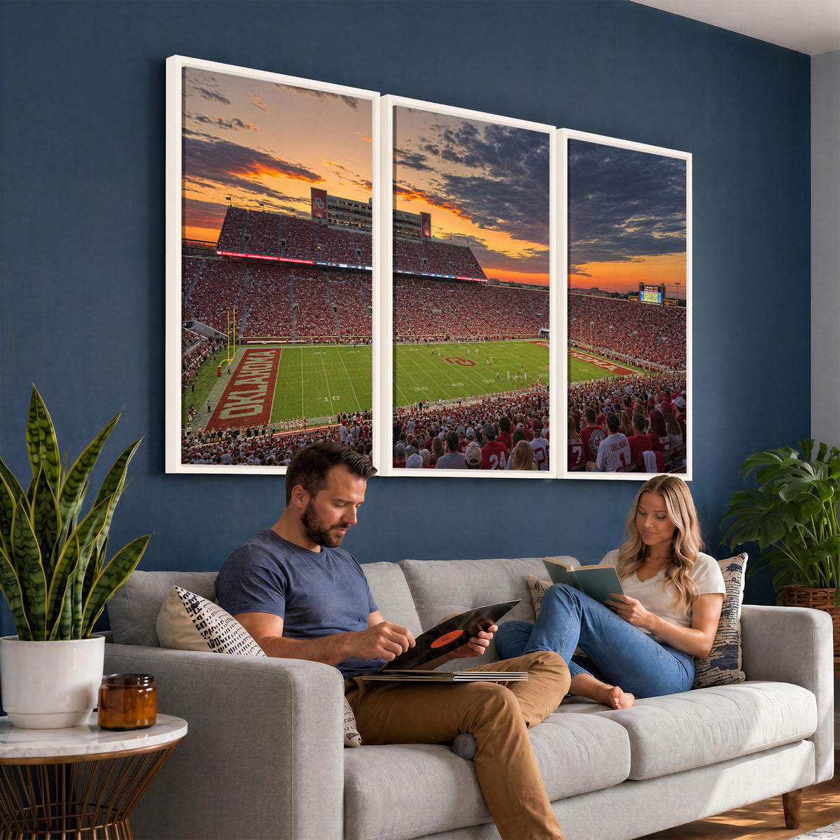 75444407-MGV-CV-36X24 - Stadium Wall Art Canvas Print