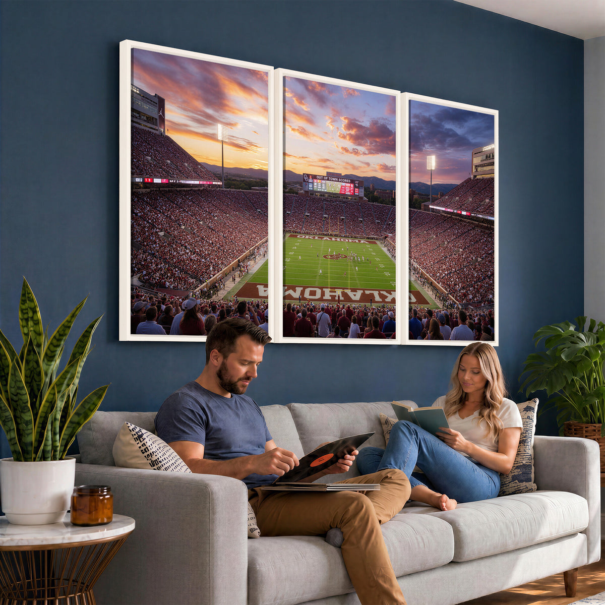 18509931-MGV-CV-36X24 - Stadium Wall Art Canvas Print