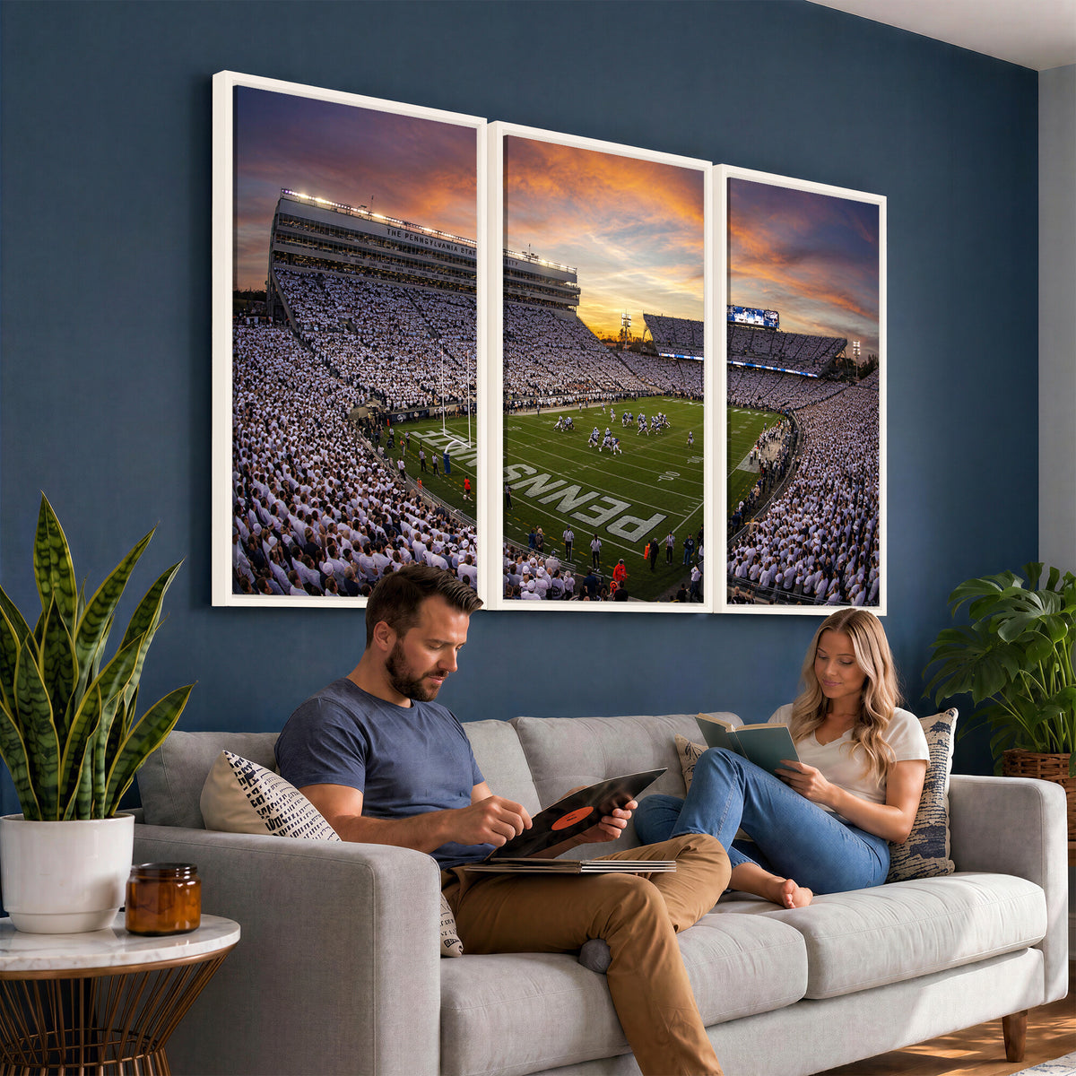 37485833-MGV-CV-36X24 - Stadium Wall Art Canvas Print