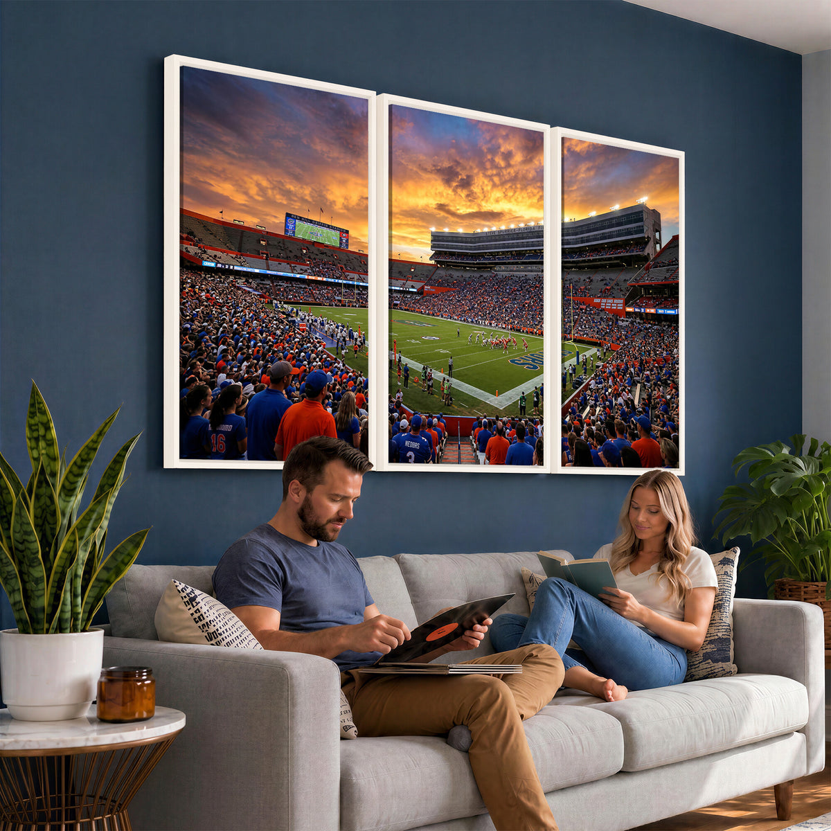 23829865-MGV-CV-36X24 - Stadium Wall Art Canvas Print